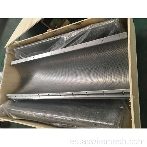 Acero inoxidable o sábana perforada de aluminio